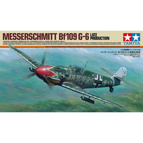 Tamiya 1/48 Messerscmitt BF109 G-6 Late Production