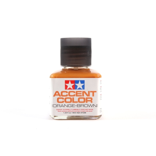 Tamiya Panel Line Accent Color - Orange Brown