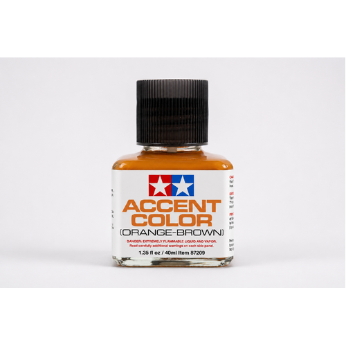 Tamiya Panel Line Accent Color - Orange Brown